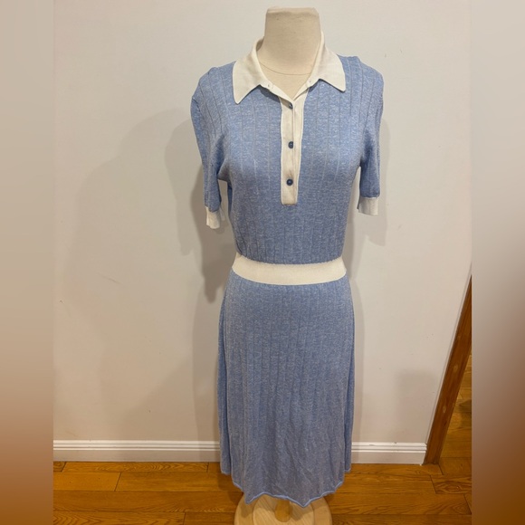 BOSS Polo Knit Midi Dress, Size: XS - Picture 12 of 12